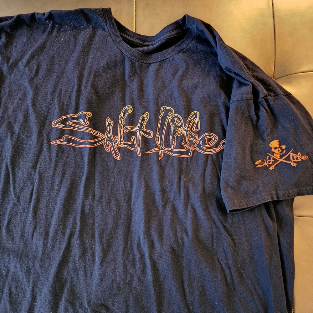 Salt Life tshirt Navy 2xl